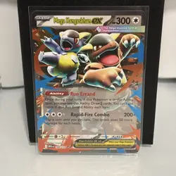 🔥Pokemon Mega Evolution Mega Kangaskhan ex 104/132 Holo Double Rare NM+🔥 - Image 1