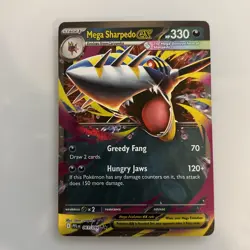 🔥Mega Sharpedo EX 061/094 - Pokemon TCG: Phantasmal Flames NM+🔥 - Image 1