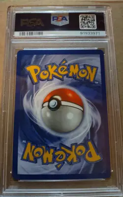 PSA 9 Pokemon Base Set Unlimited Holo Rare Zapdos 16/102 1999 English - Image 2