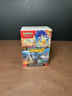 Pokemon TCG Surging Sparks Booster Bundle (6 Packs) Factory Sealed - Image 2