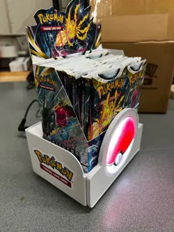Pokemon Light Up Countertop Booster Box Display Promo Illuminated Merchandiser - Image 1