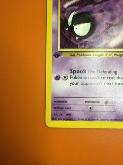 Pokemon TCG Sabrina's Gastly 093/132 Gym Heroes 1st Edition NM Free Shipping! - Image 3