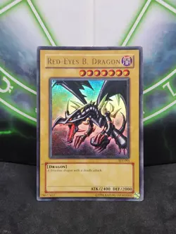 Yugioh Red-Eyes B. Dragon SDJ-001 Ultra Rare HP - Image 1