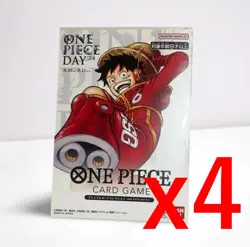 Preorder 4x One Piece Card Game Premium Card Collection ONE PIECE DAY'24 Luffy - Image 1