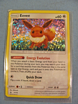 (Lot of 6) PokeMon Cards (Sobble Cubone Totodile Pikachu Eevee Charmander) Holo - Image 3