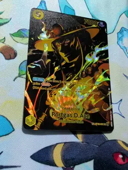 Portgas D. Ace Legacy of the Master One Piece Card SR/SP OP12 ST13-011 - Image 3