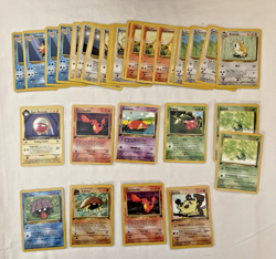 Bulk Lot 100+ Base Set - Fossil - Jungle Commons 1st Edition Pokemon Cards (01) - Image 3