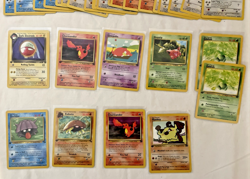Bulk Lot 100+ Base Set - Fossil - Jungle Commons 1st Edition Pokemon Cards (01) - Image 5