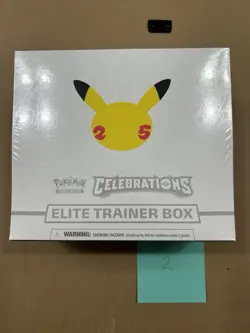 Pokemon TCG: 25th Anniversary Celebrations Elite Trainer Box 820650809439 - Image 1