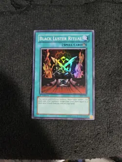 Black Luster Ritual SYE-025 Super Rare 1st Edition Yugioh Card LP - Image 1
