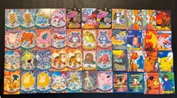 (44) 1999 POKEMON VINTAGE TV ANIMATION NINTENDO CARDS LOT CHARIZARD MACHAMP - Image 1
