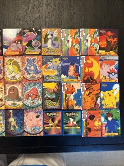 (44) 1999 POKEMON VINTAGE TV ANIMATION NINTENDO CARDS LOT CHARIZARD MACHAMP - Image 2