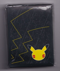 Pokemon Celebrations 25th Anniversary TCG Card Sleeves - 65 Pack - New & Sealed - Image 1