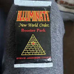 LIMITED 1994 1st Edition Booster Pack Illuminati INWO Card Game NUKE EPIDEMIC - Image 1