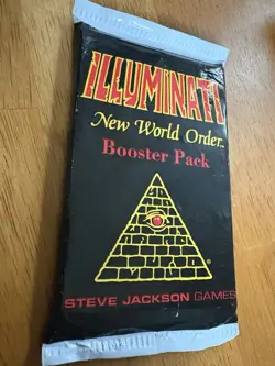 LIMITED 1994 1st Edition Booster Pack Illuminati INWO Card Game NUKE EPIDEMIC - Image 5