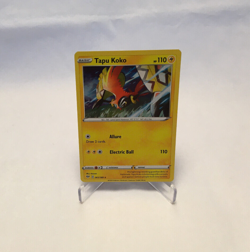 Pokemon Trading Card Game TCG Darkness Ablaze Holo Tapu Koko 061/189 - Image 1