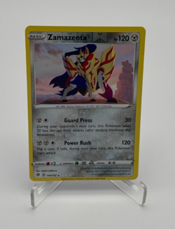 Pokemon Trading Card Game TCG Rebel Clash Reverse Holo Zamazenta 140/192 - Image 1