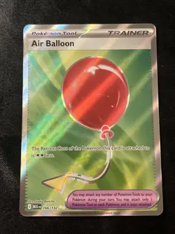 Air Balloon 166/132 Mega Evolution Secret Rare Pokemon Card - Image 1