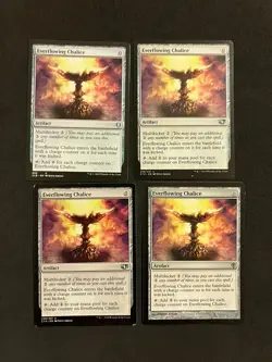 Everflowing Chalice x4 [Various sets] Magic MTG Cards LP/MP - Image 1