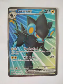 Luxray ex 195/167 Ultra Rare Full Art Pokemon TCG Card - Twilight Masquerade - Image 1