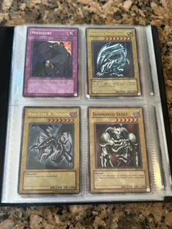 1996 Yu-Gi-Oh! TCG 112 Cards In Book Collection - NO RESERVE!! - Image 2
