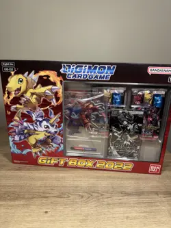 Bandai Digimon CCG Card Game Gift Box Guilmon Impmon - Image 1