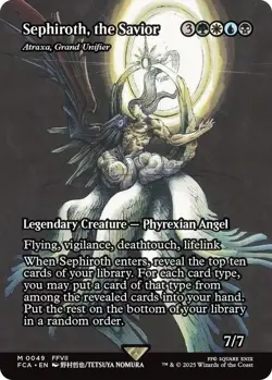 Sephiroth, the Savior - Atraxa, Grand Unifier (Showcase) Final Fantasy: Foil - Image 1