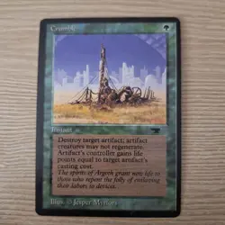 MTG Crumble Antiquities Magic the Gathering Jesper Myrfors Artist - Image 1