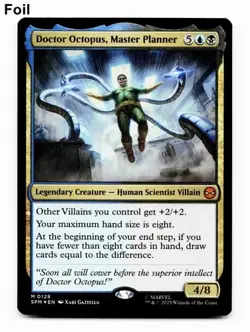 MTG Doctor Octopus, Master Planner (128/314) Marvel's Spider-Man FOIL - Image 1