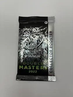 Magic The Gathering 2022 Double Masters Collector Booster Pack - Image 1