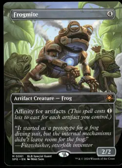 1x Frogmite (Borderless) - Special Guests NM - MTG - Image 1