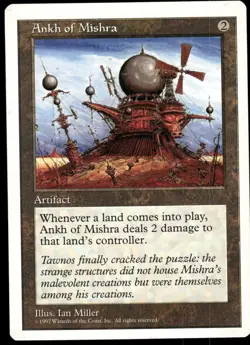 1x Ankh of Mishra - Fifth Edition - NM - MTG - Image 1