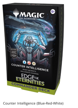 Magic The Gathering Edge of Eternities Commander Deck - Counter Intelligence - Image 1