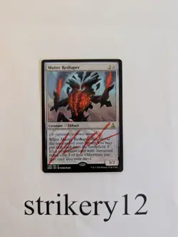 1x Matter Reshaper - Oath of the Gatewatch - Signed by Chris Rahn - MTG - Image 1