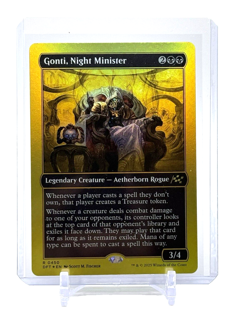 Gonti, Night Minister (First-Place Foil) #450 MTG Aetherdrift NM X1 - Image 2