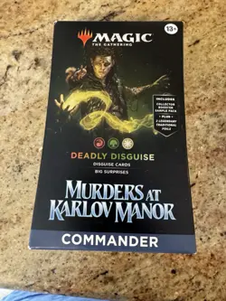 MTG: Murders at Karlov Manor - Commander Deck - Deadly Disguise New - Image 1