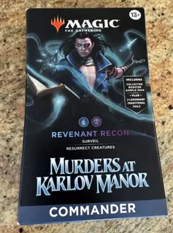 Magic the Gathering - Murders at Karlov Manor Commander Deck - Revenant Recon - Image 1