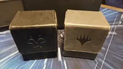 UltraPro Vintage Magic the Gathering Deck Boxes -Swamp/Black + Grey/Plansewalker - Image 2