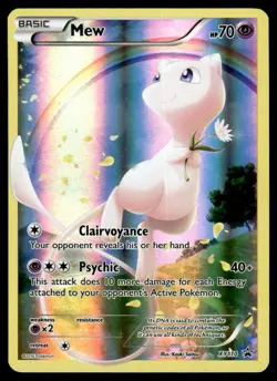 2016 Pokemon XY Promos XY110 Mew Light Play - Image 1