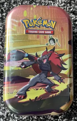 Pokemon Trading Card Game Scarlet & Violet-Shrouded Fable Mini Tin (Zoroark) - Image 1