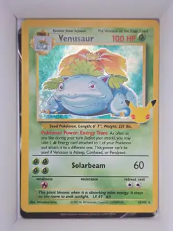 Pokemon TCG Venusaur 15/102 Celebrations: Classic Collection (CCC) Holo NM - Image 1