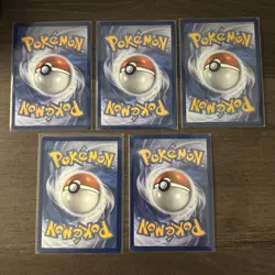 Pokemon 5 Card Lot - EX, V Ultra Rare NM #3 - Image 5