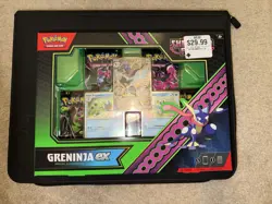 Pokemon Shrouded Fable Greninja EX Special Illustration Collection Box Sealed - Image 2
