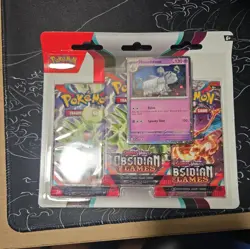 Pokemon TCG Scarlet & Violet - Obsidian Flames Booster Blister - 3 Packs - Image 1