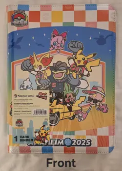 Pokemon World Championships 2025 Anaheim Pokemon Center Binder Exclusive - Image 1