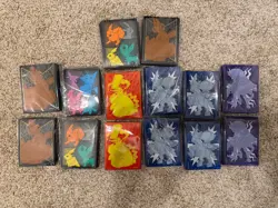 Pokemon TCG ETB Sleeves! 65 per pack, Lot of 14. New Unopened. - Image 1