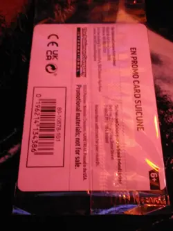 Suicune GameStop Sealed Promo 26/94 Pokemon TCG Mega Evolution Phantasmal Flames - Image 2