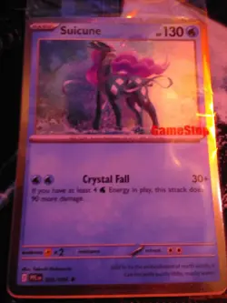 Suicune GameStop Sealed Promo 26/94 Pokemon TCG Mega Evolution Phantasmal Flames - Image 3
