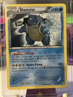 Pokemon TCG Blastoise Boundaries Crossed 31/149 Regular Exclusive LP 2 - Image 1