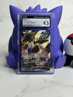 Empoleon V 146/163 Alt Art Holo Battle Styles Pokemon TCG CGC 9.5 MINT + - Image 1